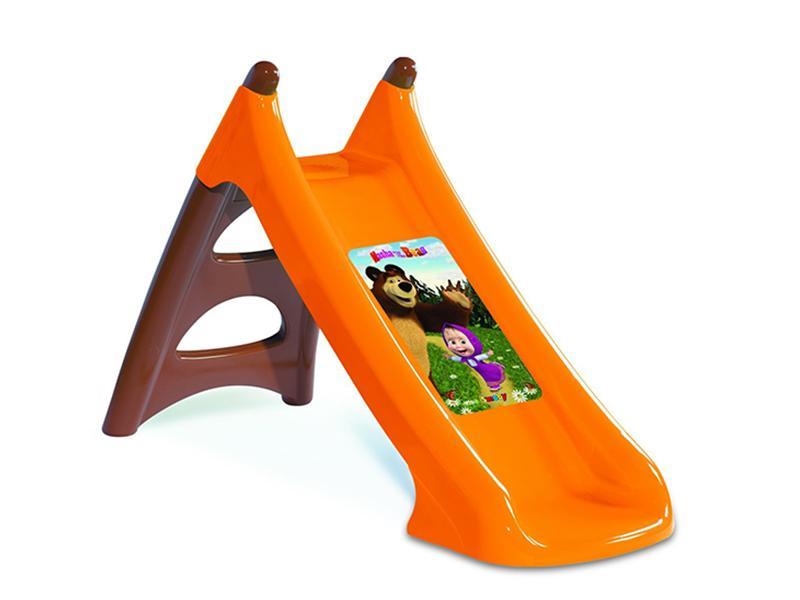 Tobogan copii Smoby XS 820608 Masha and the Bear cu sistem de apa