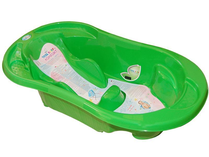 Cadita Bebe Cu Forma Anatomica TEGA Verde Mat