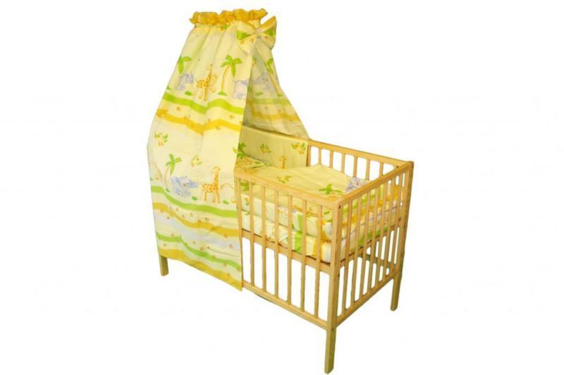 Lenjerie MyKids Safari Verde 5 Piese 120x60