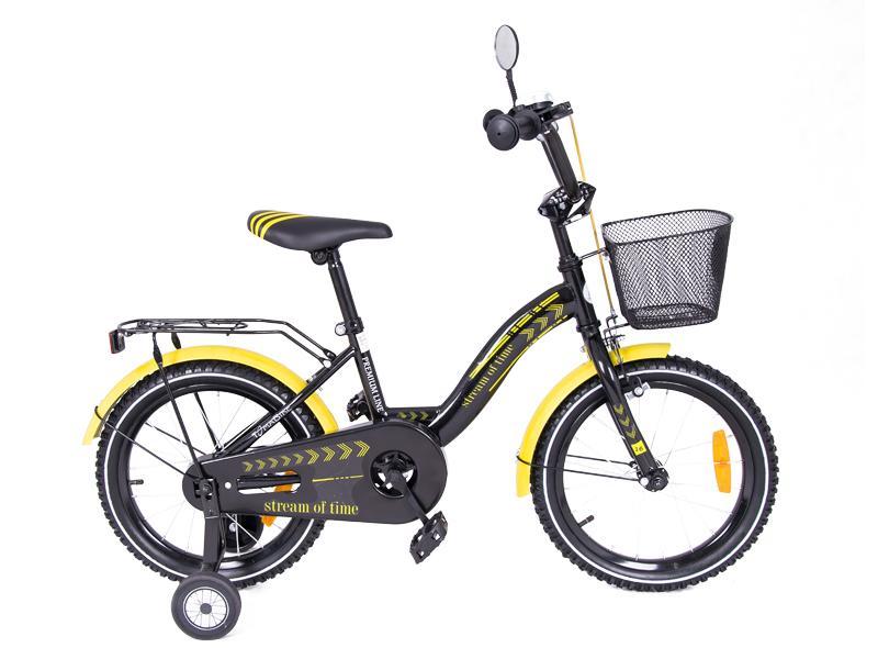 Bicicleta copii MyKids Toma Exclusive 1605 Yellow