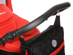 Carucior copii 2 in 1 cu landou Knorr-Baby Volkswagen Polo Rosu