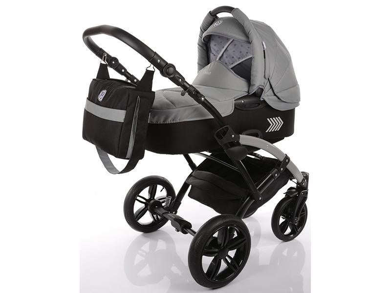 Carucior copii 2 in 1 cu landou Knorr-Baby Volkswagen Polo Gri