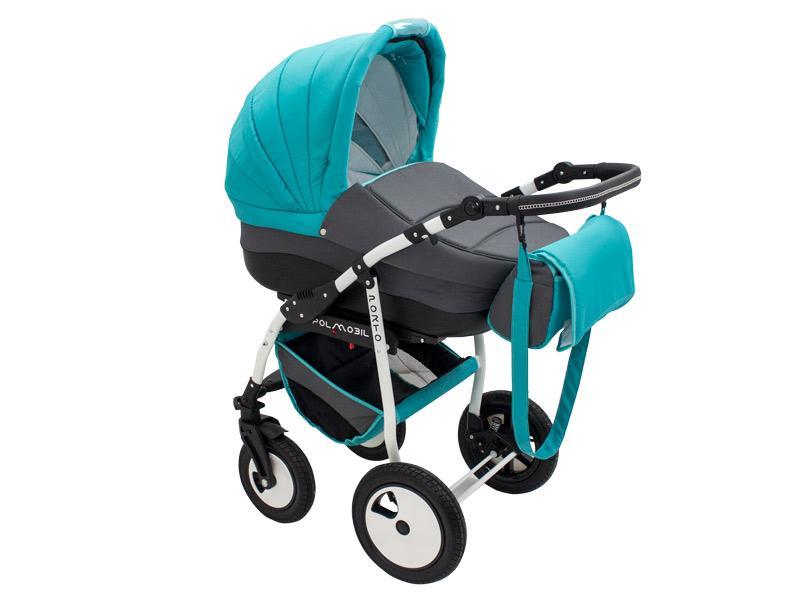 Carucior Copii 3 In 1 MyKids Futuro Turquoise