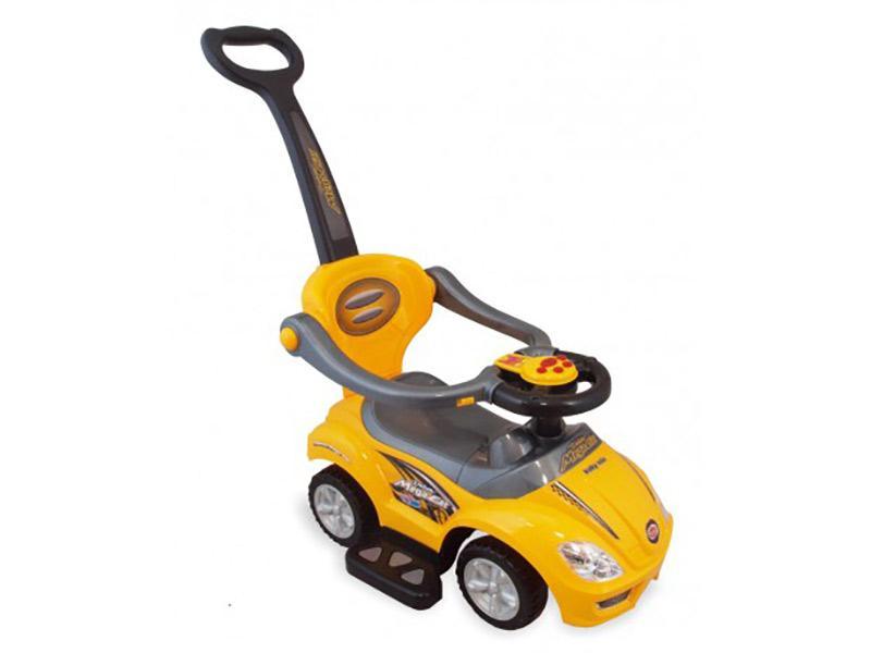 Masinuta De Impins Copii 2 In 1 Baby Mix Z-382 Galben