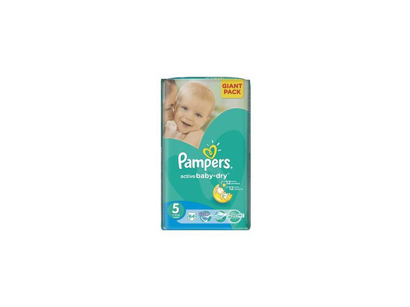 Scutece PAMPERS GIANT PACK 5 ACTIVE BABY Pentru Copii