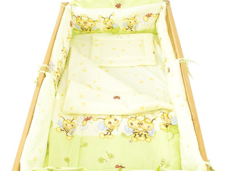 Lenjerie MyKids ALBINUTA VERDE 4+1 Piese 120x60