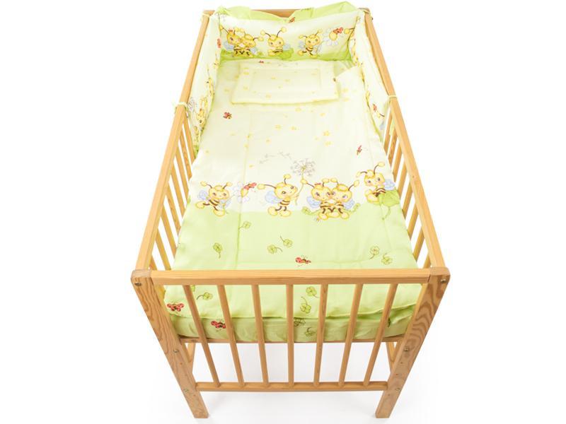 Lenjerie MyKids Albinute Verde 4 Piese 140x70