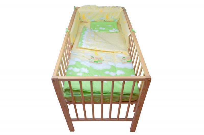 Lenjerie MyKids Teddy Norisori Verde 4+1 Piese 140x70 cm