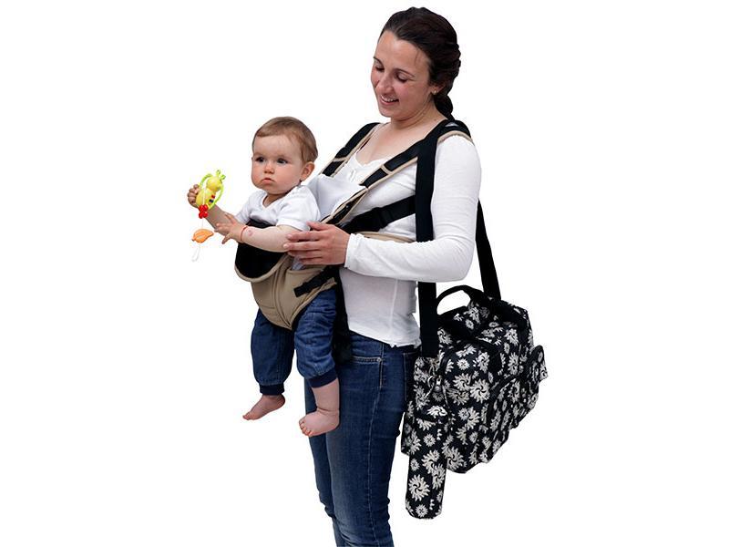 Marsupiu bebe si copii Cangaroo Kinetic Pro 2 Bej