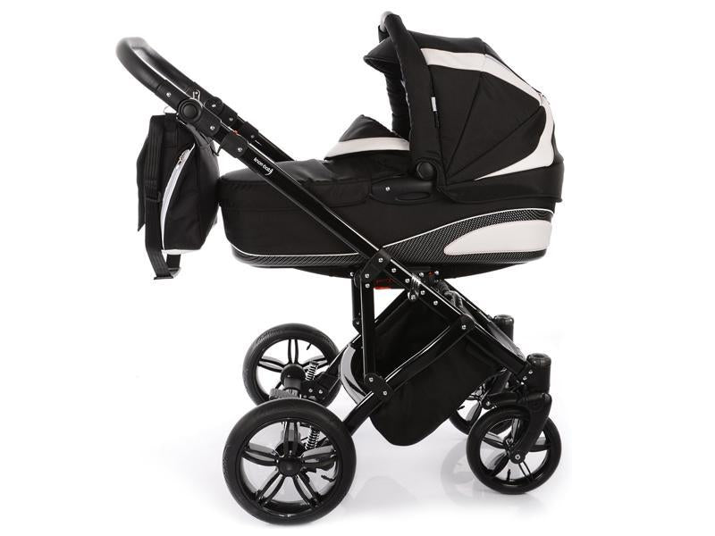 Carucior copii 2 in 1 cu landou Knorr-Baby Volkswagen Carbon Optik Black