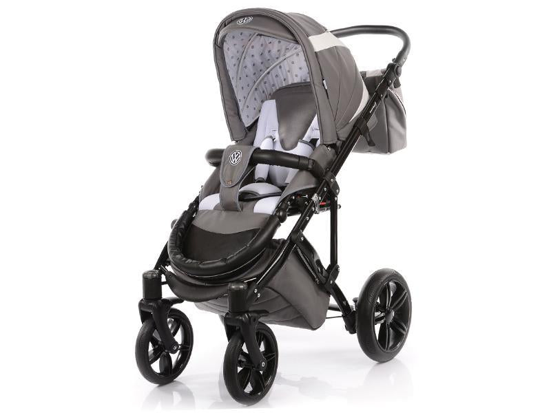 Carucior copii 2 in 1 cu landou Knorr-Baby Volkswagen Carbon Optik Grey