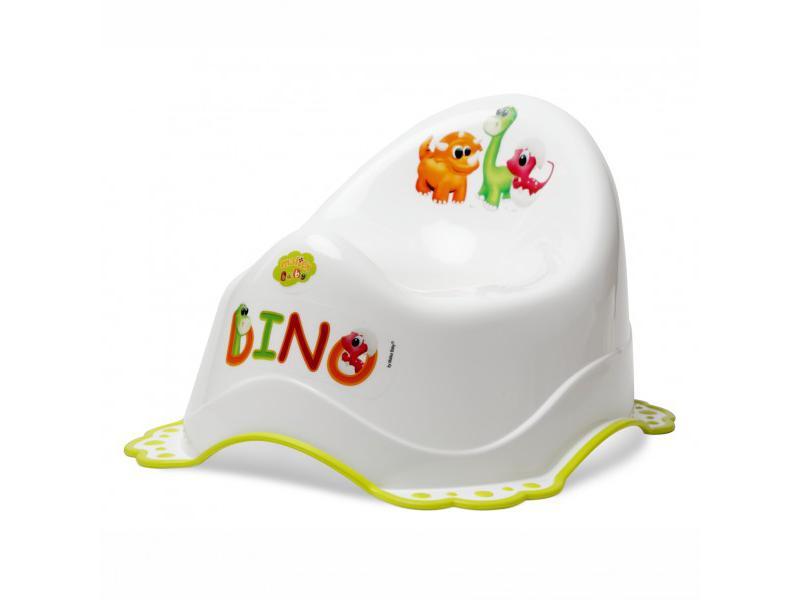 Olita muzicala MyKids Dino Alb Lime antialunecare