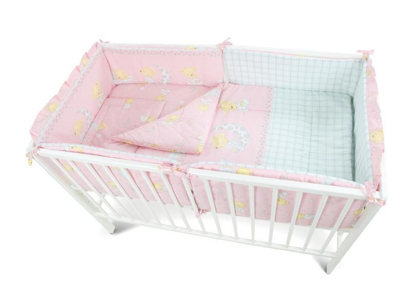 Aparatoare Laterala MyKids Teddy Steluta Roz 140x70