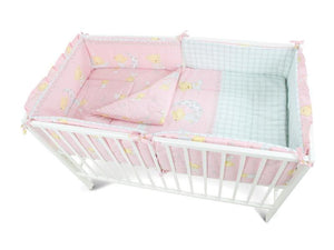 Aparatoare Laterala MyKids Teddy Steluta Roz 140x70