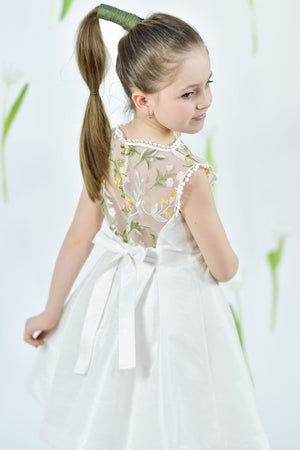 Rochie White Bouquet