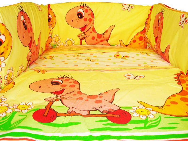 Aparatoare Laterala MyKids Dino Roz 120x60