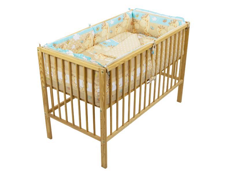 Lenjerie MyKids Happy Giraffe Maro 4+1 Piese 140x70 cm