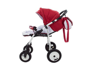 Carucior Copii 3 In 1 MyKids Futuro Rosu-Alb