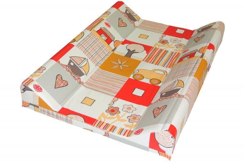 Saltea De Infasat Bebe Cu Intaritura 70x50 Klups Mix Vacanta Rosu