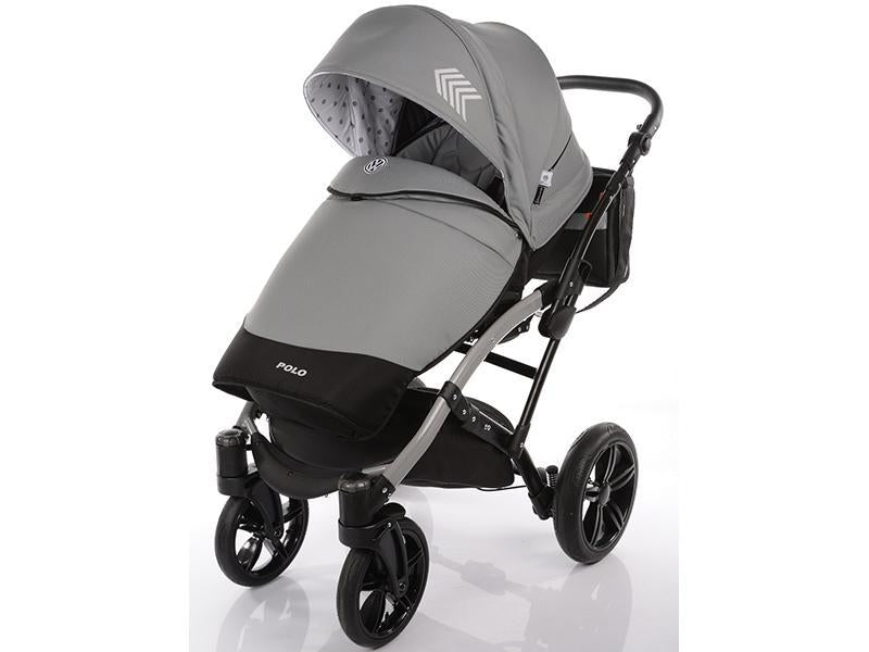 Carucior copii 2 in 1 cu landou Knorr-Baby Volkswagen Polo Gri