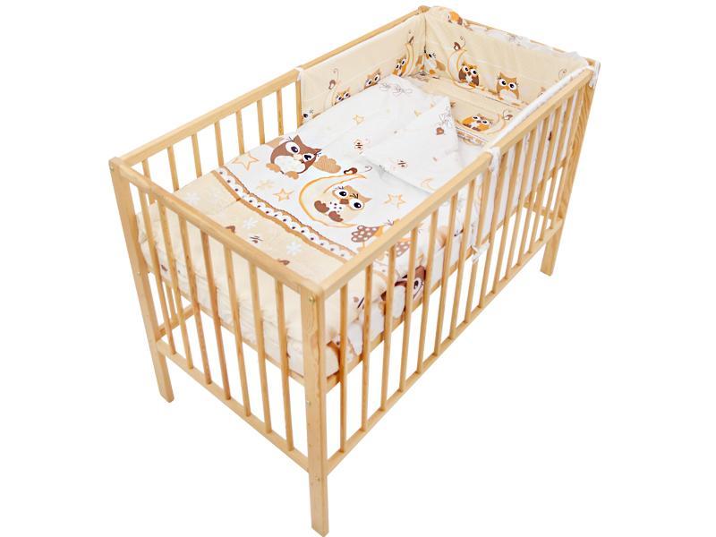 Lenjerie MyKids Bufnita Maro 4 piese 120x60