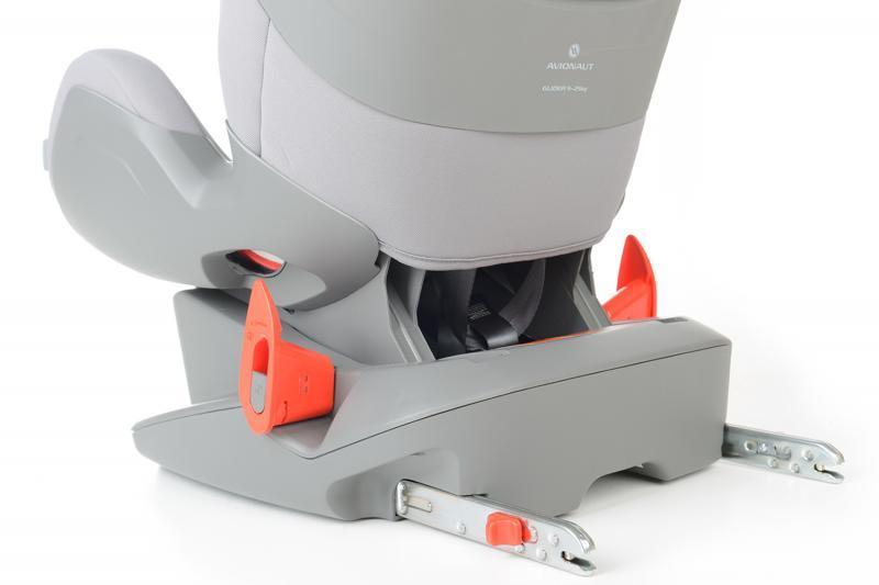 Scaun Auto Copii 9-25 kg  Avionaut Glider cu Isofix Rosu Ivory R03