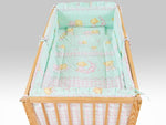 Aparatoare Laterala MyKids Teddy Stelute Turquaz 120x60