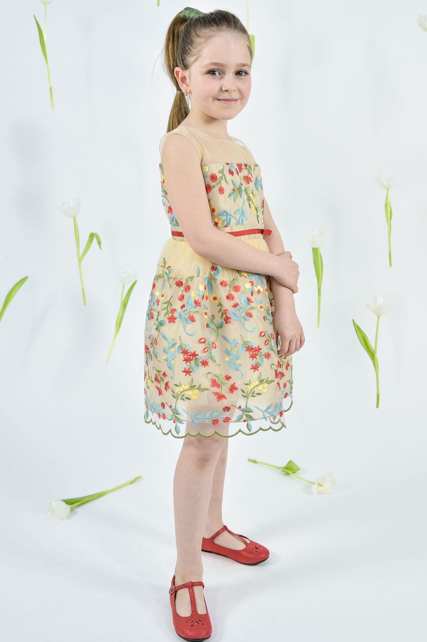 Rochie Red Garden