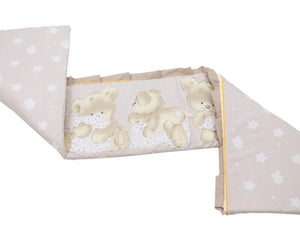 Aparatoare Laterala MyKids Teddy Hug Maro 120x60