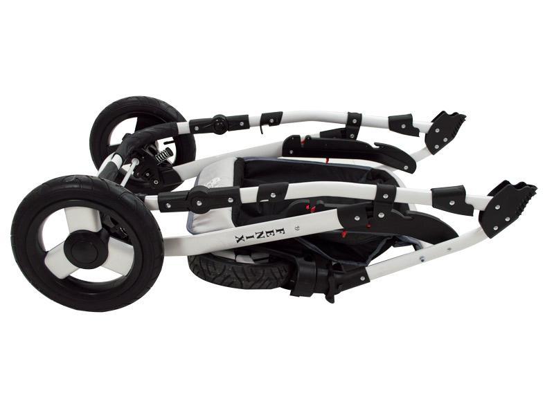 Carucior Copii 3 In 1 MyKids Fenix Gri Deschis