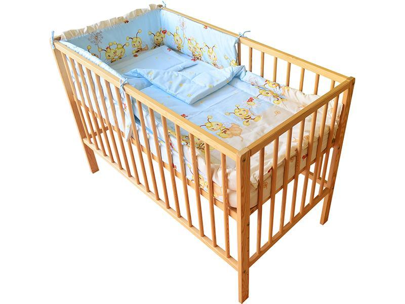Lenjerie MyKids Albinuta Albastru 4 Piese 120x60