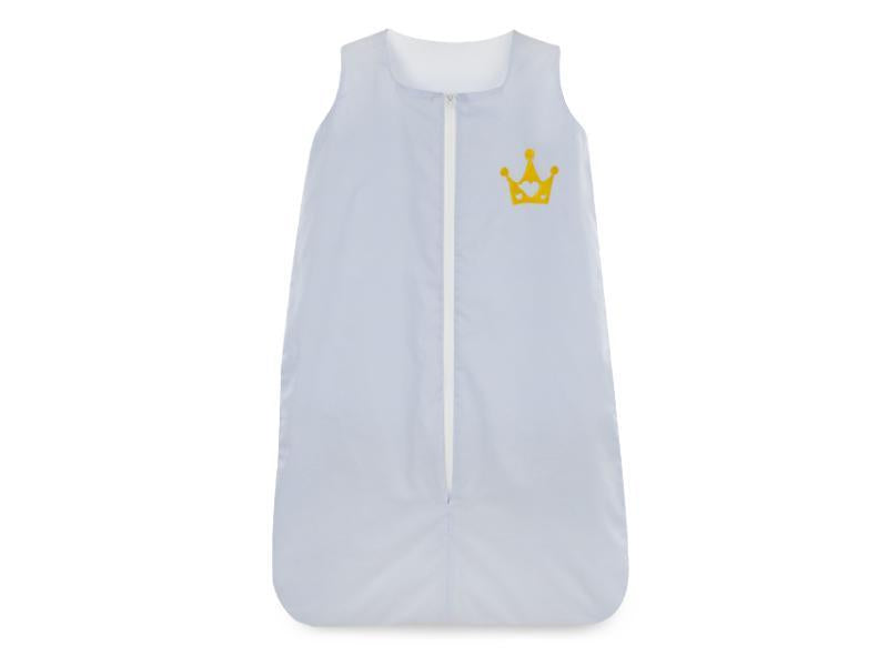 Sac de dormit MyKids cu pernita cadou 80x50 cm broderie Prince Albastru