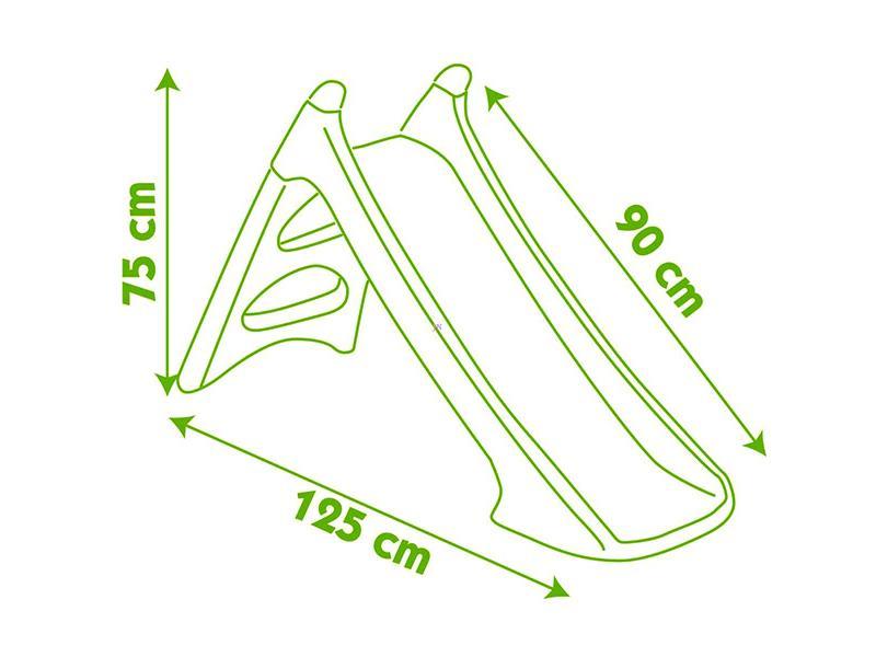 Tobogan copii Smoby XS 310270 cu sistem de apa
