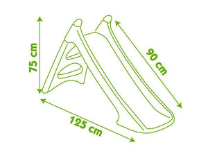 Tobogan copii Smoby XS 310270 cu sistem de apa