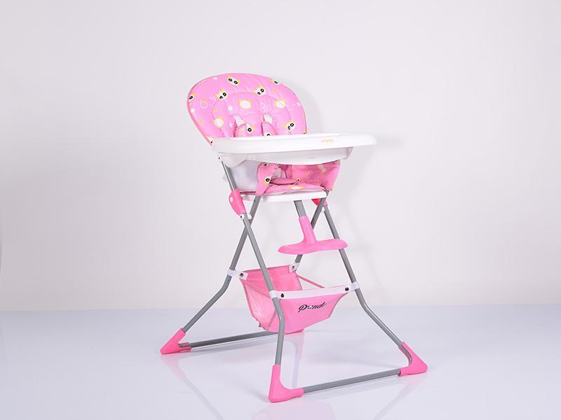 Scaun De Masa Copii Moni Panda Roz