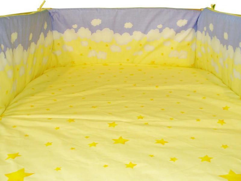 Lenjerie MyKids Teddy Norisori Albastru 4 Piese 140x70