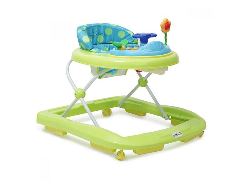 Premergator copii Moni Baby Walker Infinity Verde
