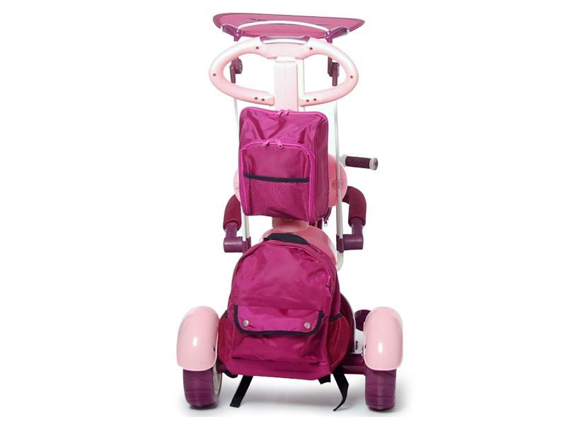 Tricicleta Pentru Copii MyKids Happy Trip KR03B Roz