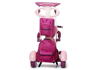 Tricicleta Pentru Copii MyKids Happy Trip KR03B Roz