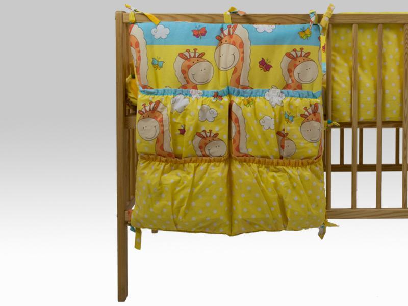 Buzunar Patut MyKids Happy Giraffe Galben