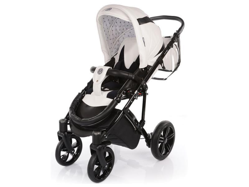 Carucior copii 2 in 1 cu landou Knorr-Baby Volkswagen Carbon Optik White