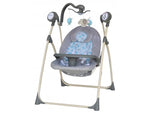 Leagan Electric Copii Cu Muzica Baby Mix SW102RC Gri