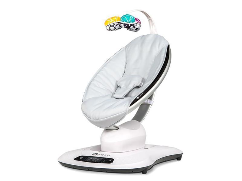 Fotoliu Balansoar Bebelusi 4MOMS MamaRoo 4.0 Classic Gri