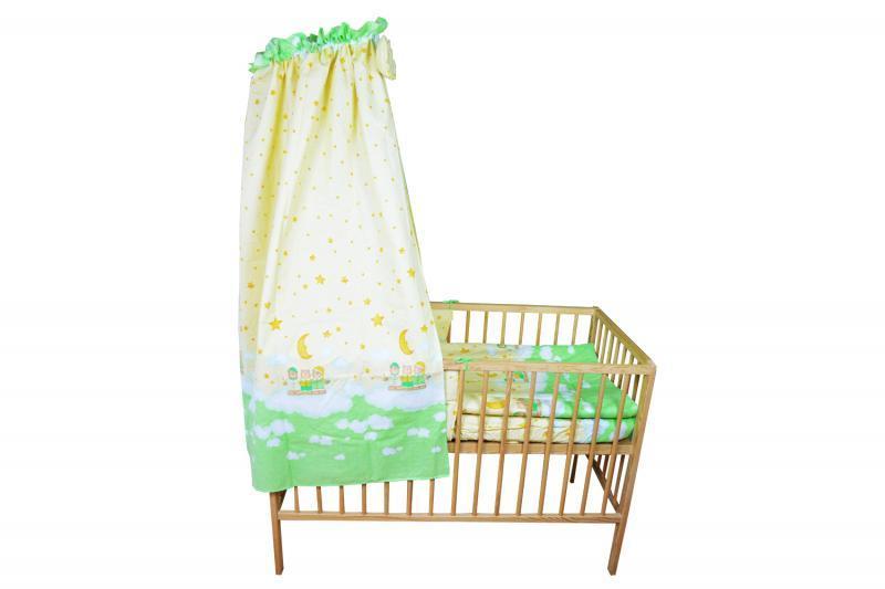 Lenjerie MyKids Teddy Norisori Verde 5 Piese 120x60 cm