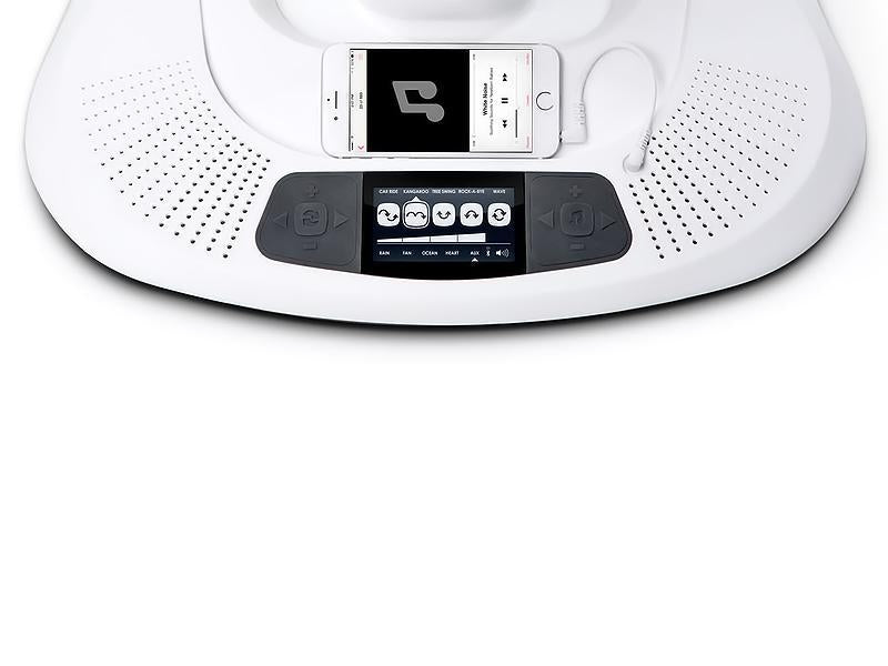 Fotoliu Balansoar Bebelusi 4MOMS MamaRoo 3.0 Plush Silver