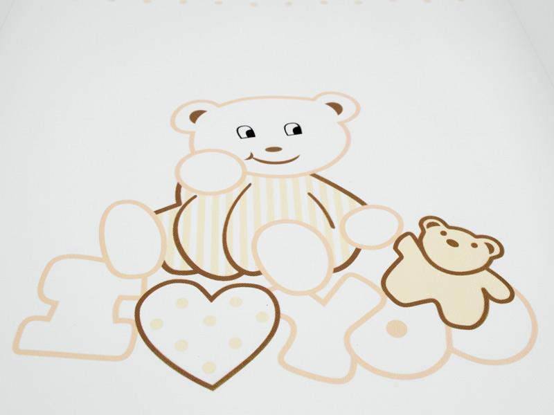 Saltea De Infasat Bebe Cu Intaritura 70x50 Klups I Love You 136