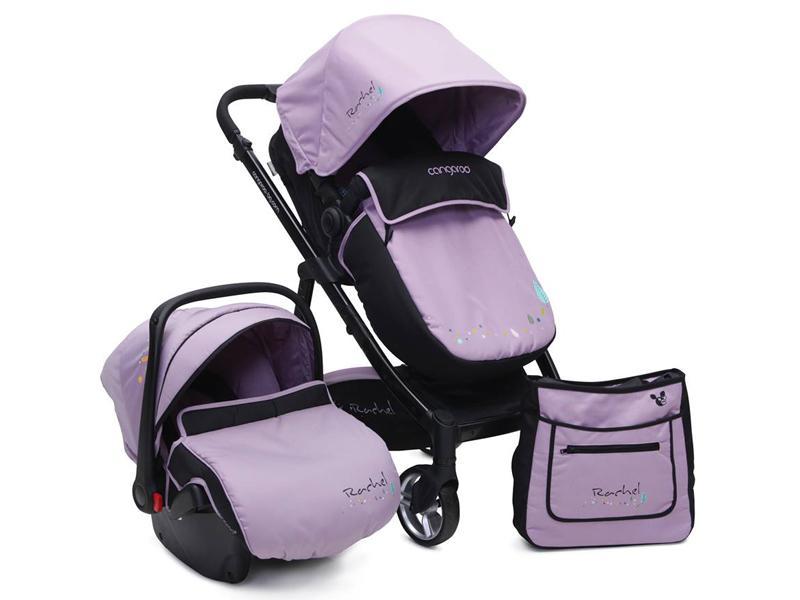 Carucior copii 3 in 1 Cangaroo Rachel Violet