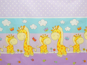 Aparatoare Laterala MyKids Happy Giraffe Mov 120x60