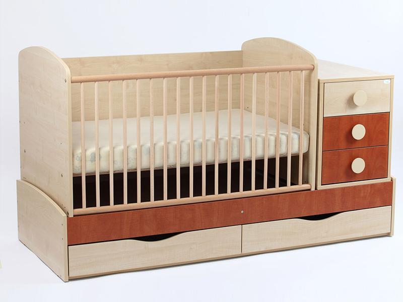 Patut Transformabil MYKIDS Silence Natur-Cires Cu Leg 4251