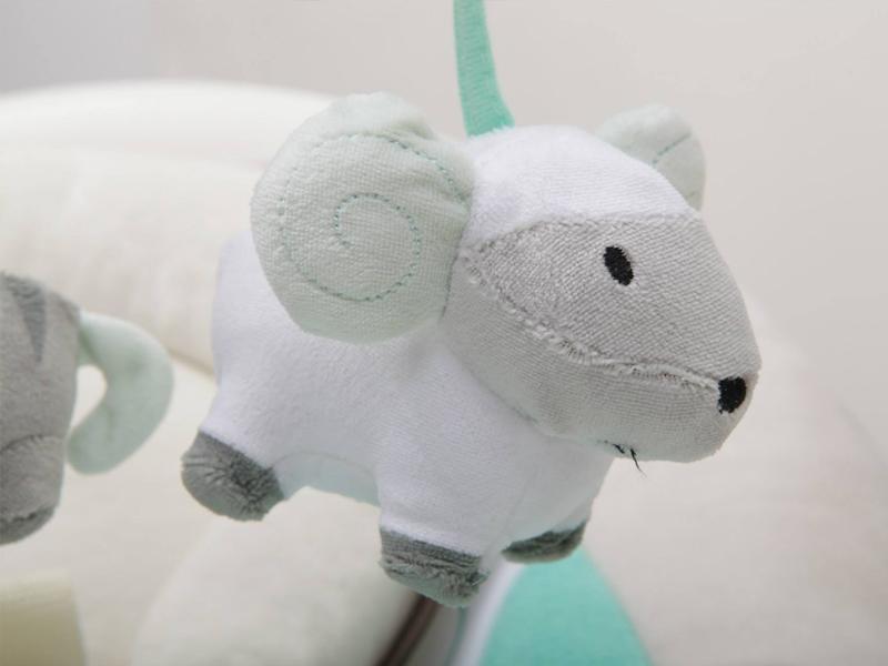 Leagan Electric Bebelusi CANGAROO Baby Swing Verde